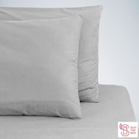 Suit The Bed - Juego de Sábanas algodón pima - suaves y delicadas - color plomo